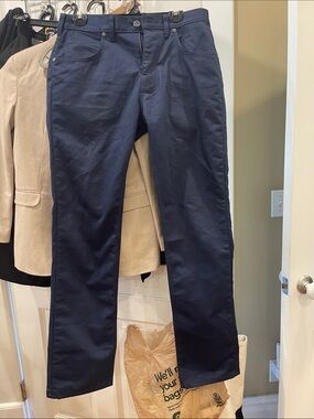 Men’s Patagonia Navy Straight-Leg Pants